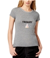 Bow & Drape Womens Hangry Graphic T-Shirt hthrgry M