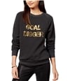 Bow & Drape Womens Sequined Pullover Sweater black2 S