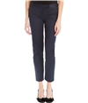 Max Studio London Womens Roxanne Casual Cropped Pants dknavy 0x28