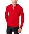I-N-C Mens Quzrter Zip Pullover Sweater jesterred 2XL