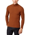 I-N-C Mens Ribbed Pullover Sweater richcognac 2XL
