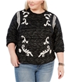 Lucky Brand Womens Embroidered Pullover Sweater, TW1