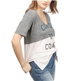 Lucky Brand Womens Colorblock Graphic T-Shirt 760 S