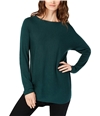 I-N-C Womens Shirttail Knit Sweater hunterforest S
