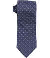 The Men's Store Mens Heathered Dot Self-tied Necktie navy One Size