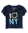 Aeropostale Womens Sunflower Graphic T-Shirt, TW3