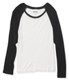 Aeropostale Womens Cropped Raglan Basic T-Shirt 001 M