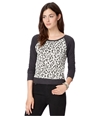 Aeropostale Womens Leopard Print Sweatshirt 001 XL