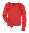 Aeropostale Womens Crochet Back LS Embellished T-Shirt 575 L