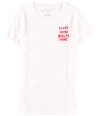 Aeropostale Womens Everything Will Be Fine Graphic T-Shirt 102 L