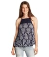 Aeropostale Womens Printed Braided Tank Top 400 XS