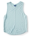 Aeropostale Womens Solid Muscle Tank Top 445 M