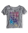 Aeropostale Womens Summerfest Dolman Graphic T-Shirt 052 L