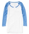 Aeropostale Womens Sheer Raglan Basic T-Shirt, TW1