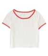 Aeropostale Womens Sheer Ringer Basic T-Shirt