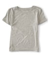 Aeropostale Womens Solid Basic T-Shirt 052 L