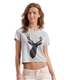 Aeropostale Womens Reindeer Lights Graphic T-Shirt 88 M