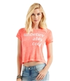 Aeropostale Womens Unbelievably Cool Graphic T-Shirt 970 S