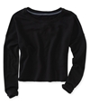 Aeropostale Womens Wide Cropped Crew Knit Sweater 001 M