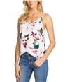 1.State Womens Floral Knit Blouse, TW2