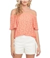 1.State Womens Flounce Knit Blouse, TW1