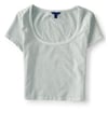 Aeropostale Womens Washed Bodycon Basic T-Shirt 445 S