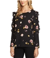 1.State Womens Floral Knit Blouse, TW2