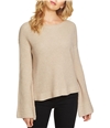 1.STATE Womens Textured Pullover Sweater oatmealhthr L