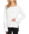 1.STATE Womens Tie Sleeve Knit Sweater antiqwhite S