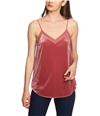 1.STATE Womens Velvet Cami Tank Top pink XL