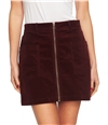 1.STATE Womens Corduroy Mini Skirt purple 0