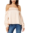 1.State Womens Satin Knit Blouse