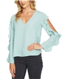 1.State Womens Cold-Shoulder Top Pullover Blouse