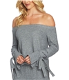 1.State Womens Tie-Sleeve Knit Blouse