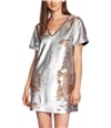 1.State Womens Sequined Shift Dress