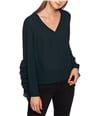 1.State Womens Ruffled Sleeve Pullover Blouse