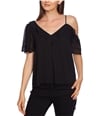 1.State Womens Ruffle Pullover Blouse