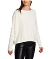 1.State Womens Lace-Up Back Pullover Sweater