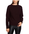 1.STATE Womens Texture Pullover Sweater oxblood XL