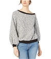 1.STATE Womens Speckled Pullover Sweater gray XS