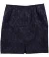 bar III Womens a A-line Pencil Skirt navy 12P