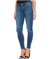 1.STATE Womens Frayed-Detail Skinny Fit Jeans 482 30x28