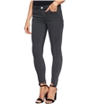 1.STATE Womens Frayed Skinny Fit Jeans coal 24x27