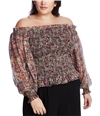 1.State Womens Floral Off The Shoulder Blouse, TW2
