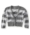 Aeropostale Womens Cropped Stripe Cardigan Sweater 052 S