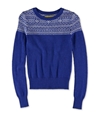 Aeropostale Womens Colorblock Knit Sweater 446 XS