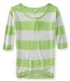 Aeropostale Womens Striped Ribbed Knit Sweater 314 S