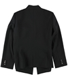 Tahari Womens Star Neck Double Breasted Blazer Jacket black 12