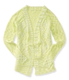 Aeropostale Womens Cable Knit Cardigan Sweater, TW2