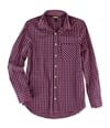Aeropostale Womens Checkered Button Up Shirt 448 S